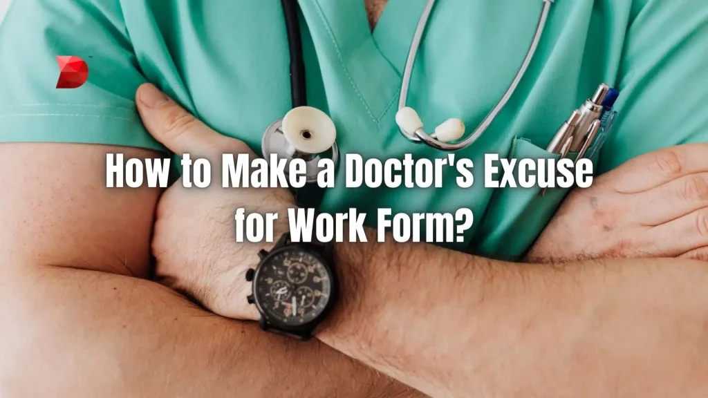 How to Make a Doctors Excuse for Work Form